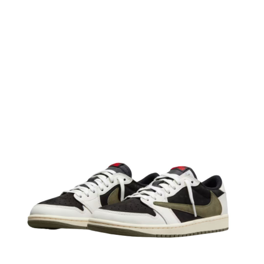 JD 1 LOW x T. Scott (OLIVE)