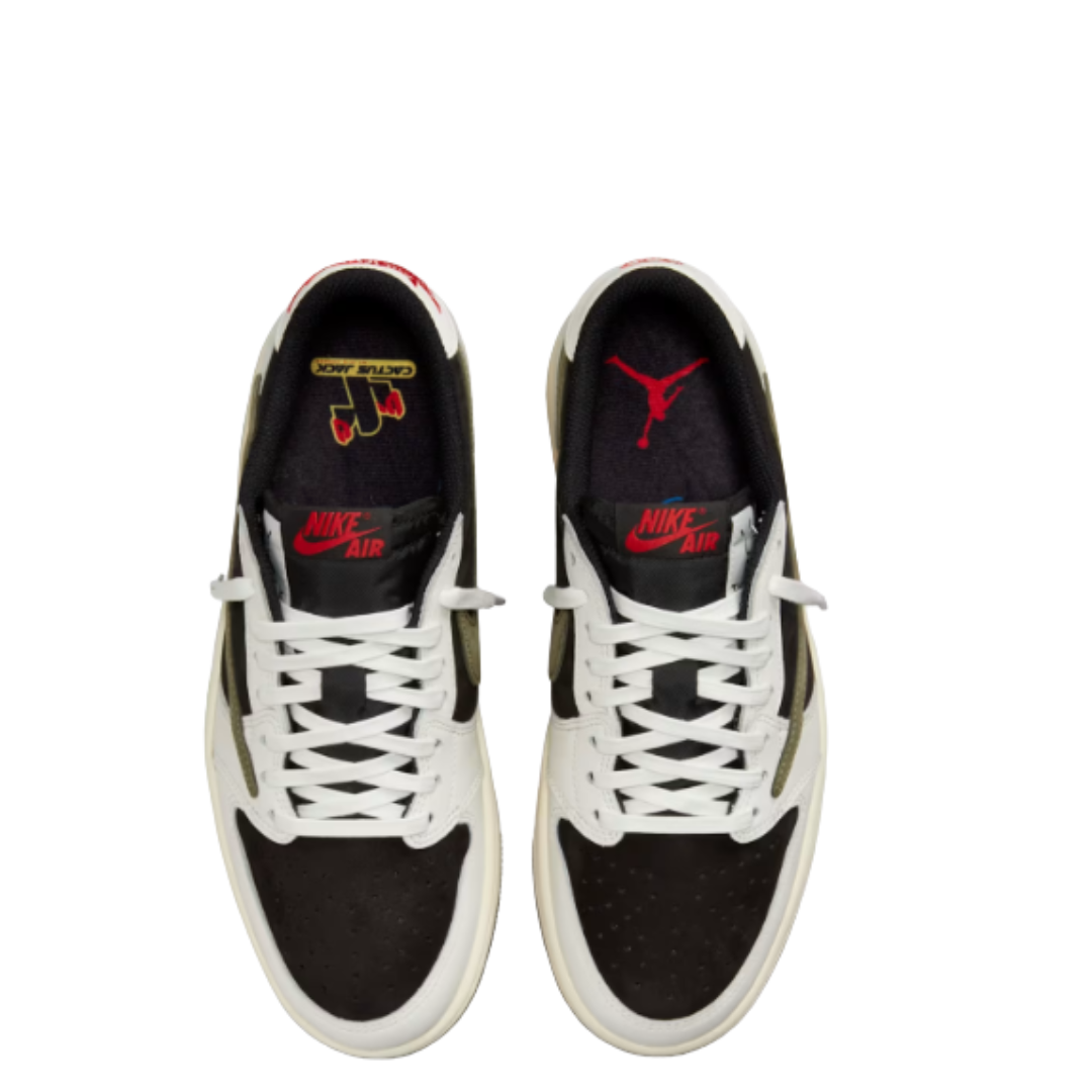 JD 1 LOW x T. Scott (OLIVE)