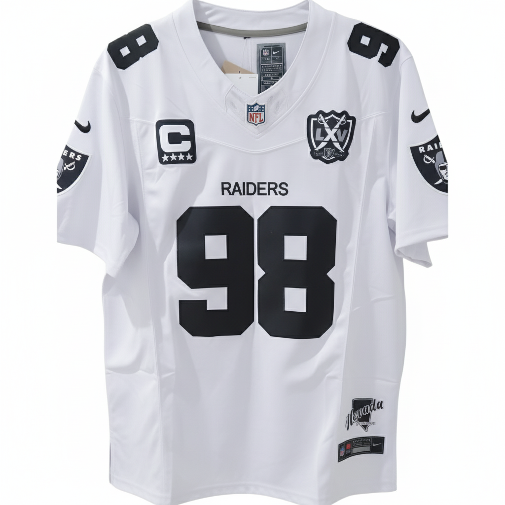 NFL Oakland Raiders Maxx Crosby - White