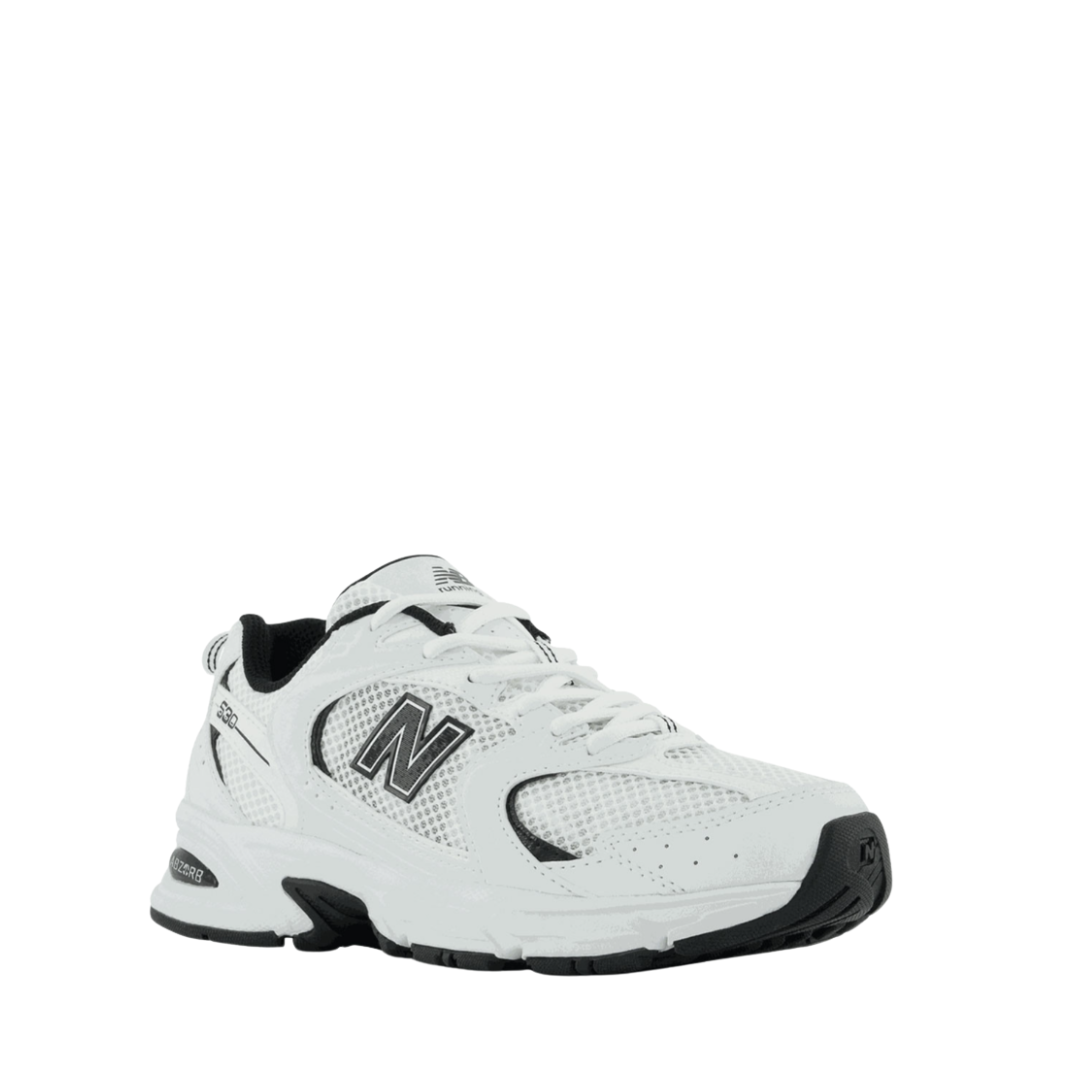 NB 530 -WHITE BLACK