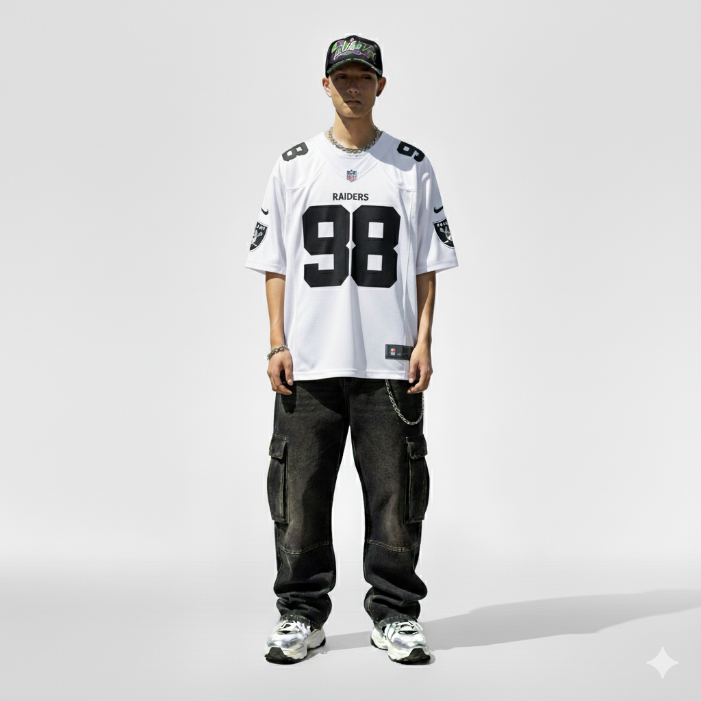 NFL Oakland Raiders Maxx Crosby - White