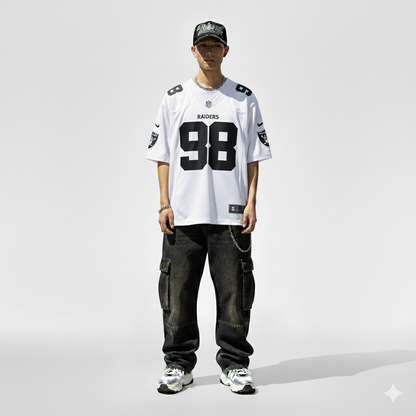 NFL Oakland Raiders Maxx Crosby - White