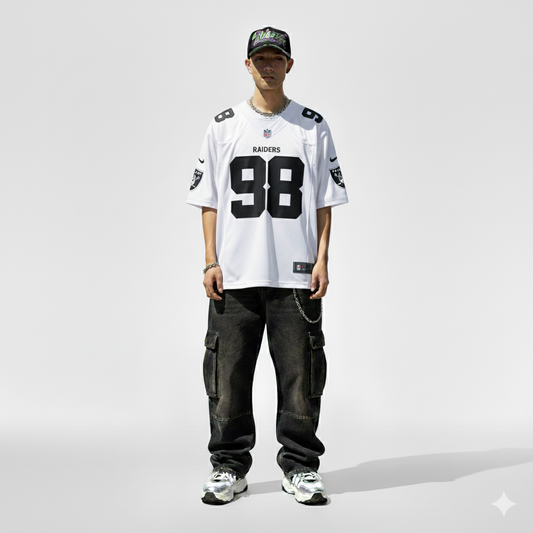 NFL Oakland Raiders Maxx Crosby - White