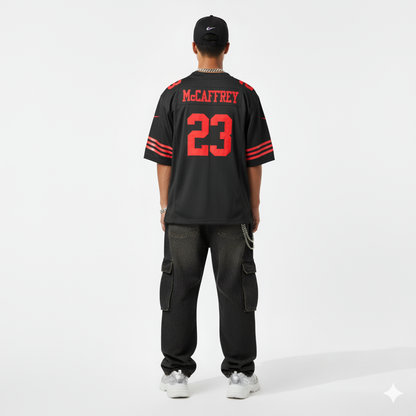 NFL San Francisco 49ers Christian McCaffrey - Black
