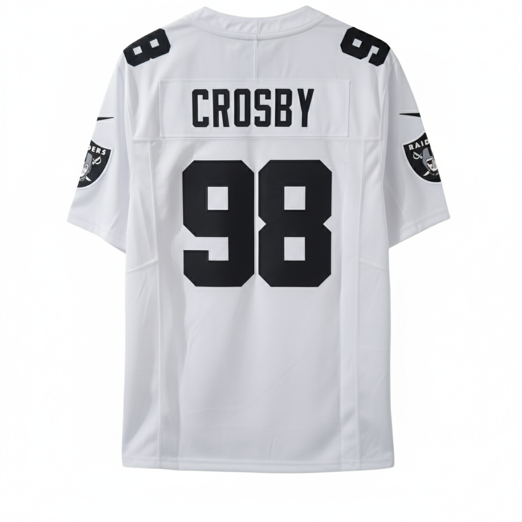 NFL Oakland Raiders Maxx Crosby - White
