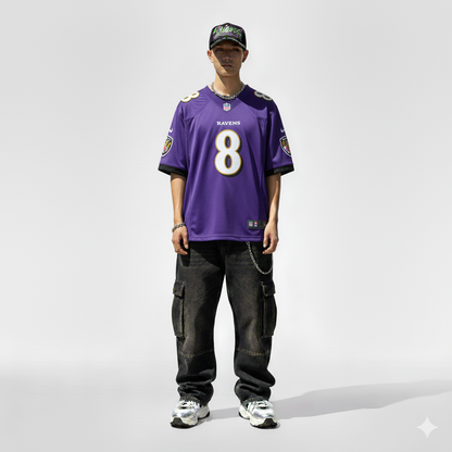 NFL Baltimore Ravens Lamar Jackson - VIOLET