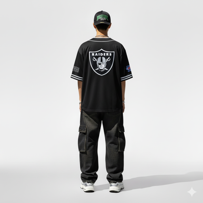 Raiders Super Bowl XVIII Throwback Jersey - Black
