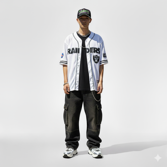 RAIDERS SUPERBOWL THROWBACK XVIII - WHITE